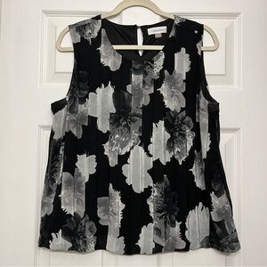 Calvin Klein Sleeveless Dressy Top, Large
